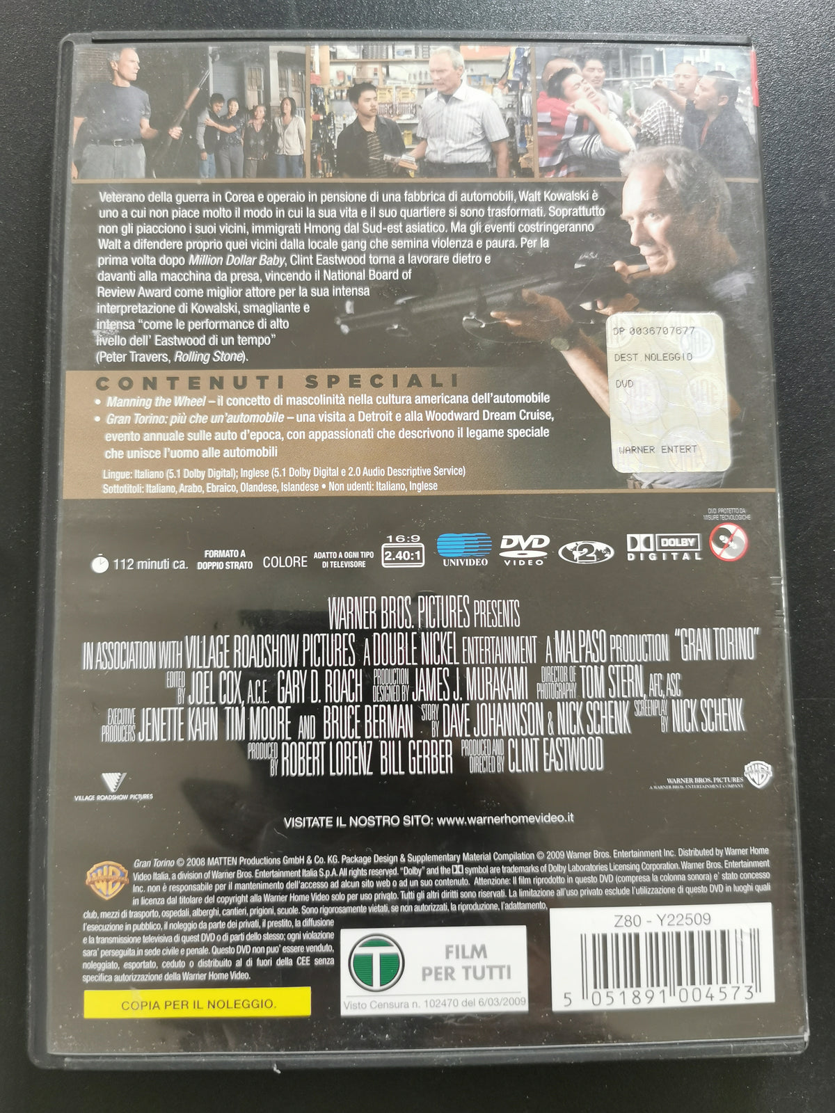 Gran Torino (DVD) – Versione Noleggio