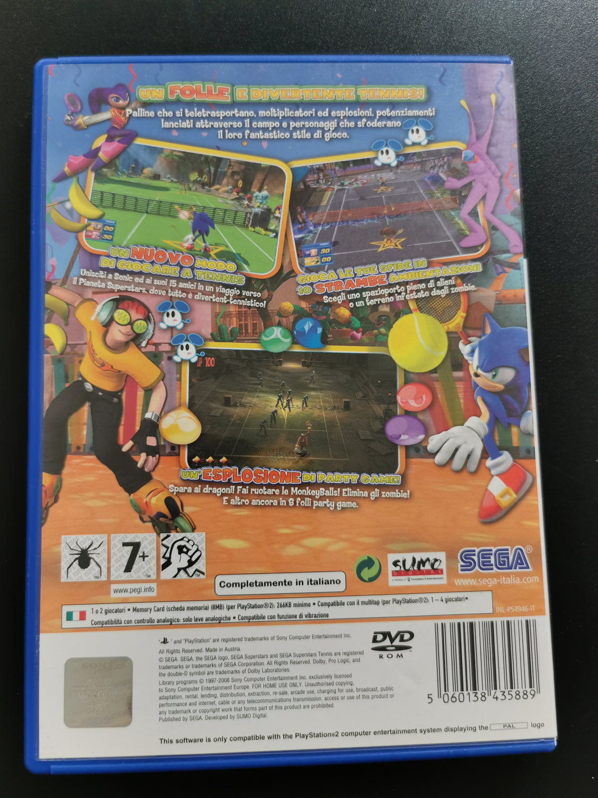 SEGA Superstars Tennis (PS2)
