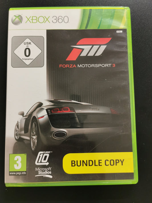 Forza Motorsport 3 (Xbox 360) – Bundle Copy