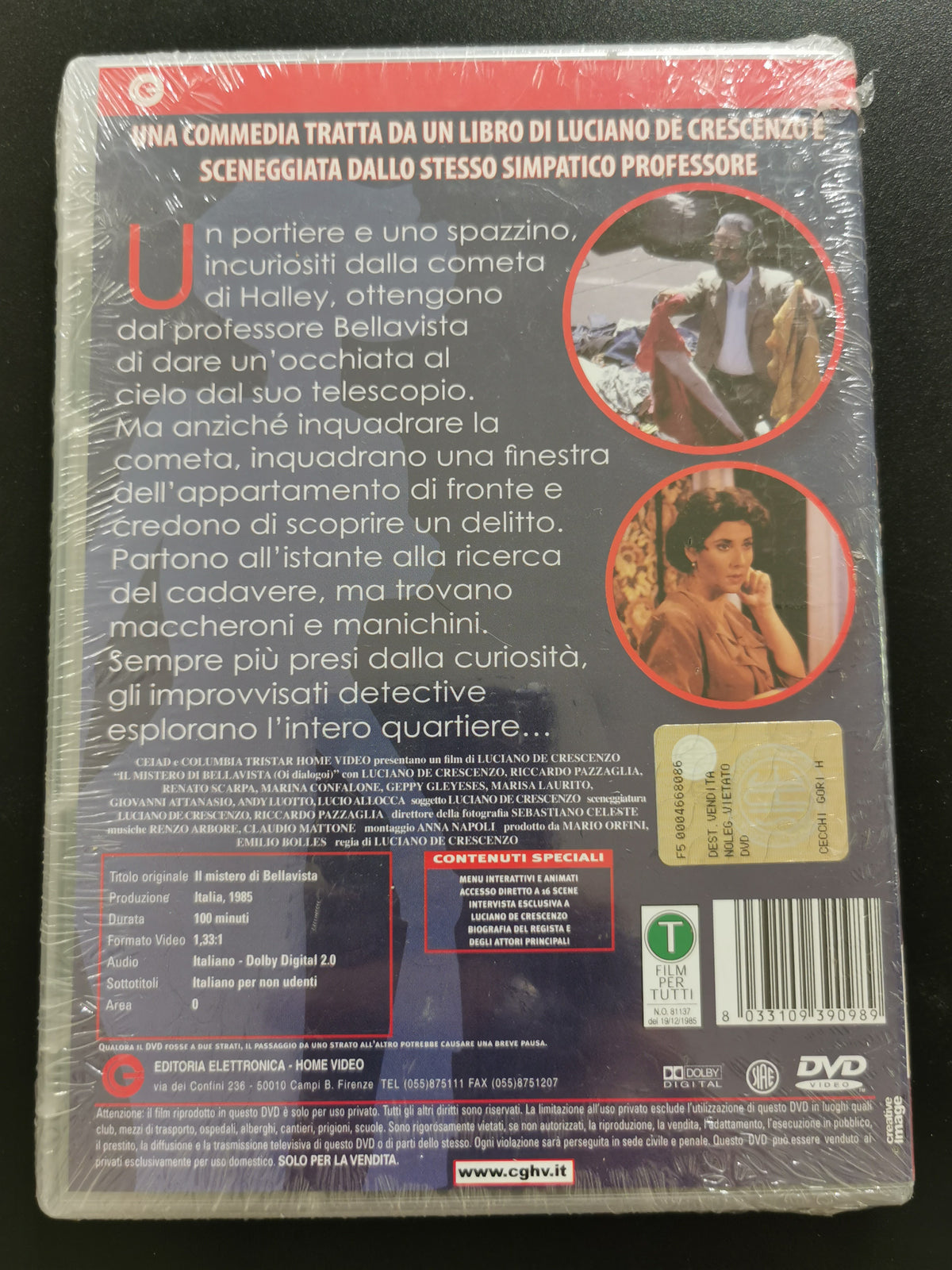 Il mistero di Bellavista (DVD) *Nuovo
