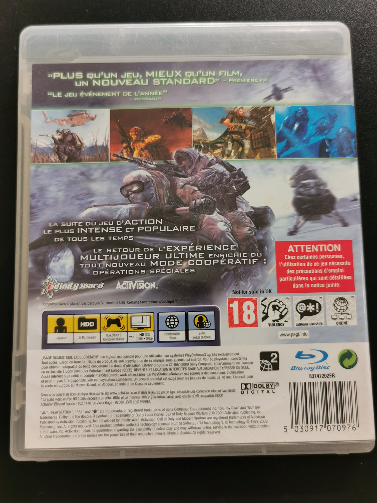 Call of Duty: Modern Warfare 2 (PS3) - Francese
