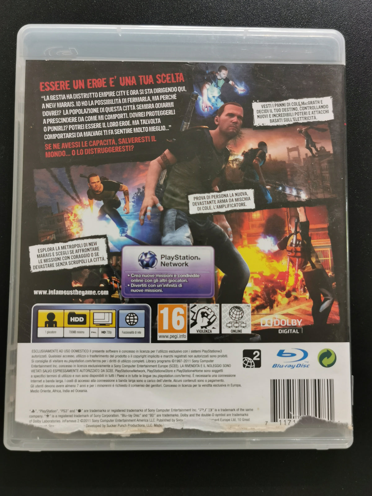 inFAMOUS 2 (PS3) – Senza manuale