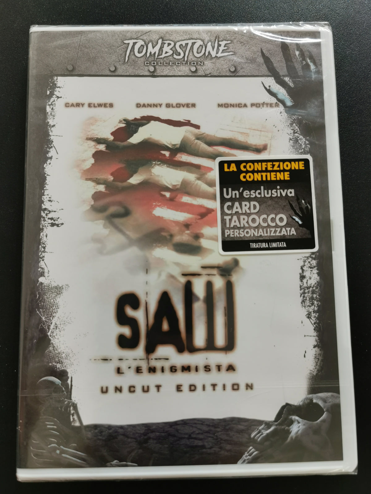 Saw – L’Enigmista: Uncut Edition – Tombstone Collection (DVD) *Nuovo