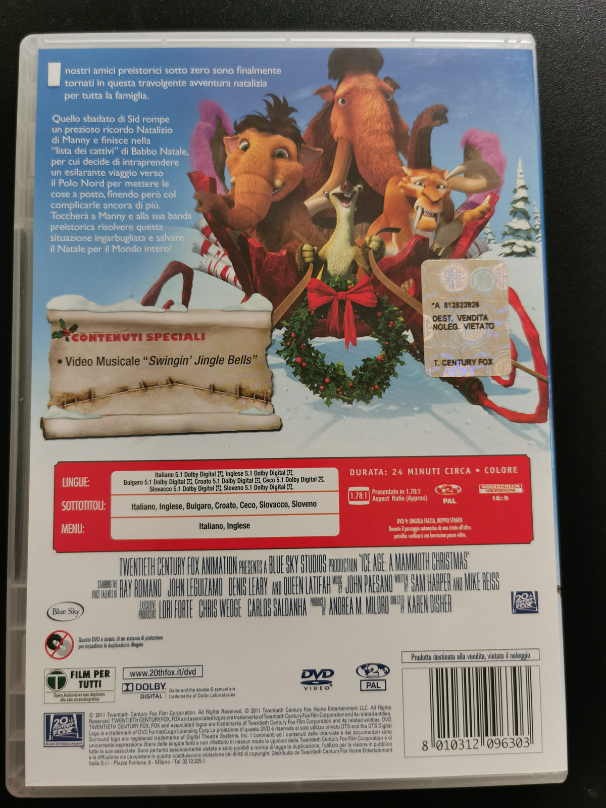 L’Era Glaciale presenta: L’Era Natale (DVD)
