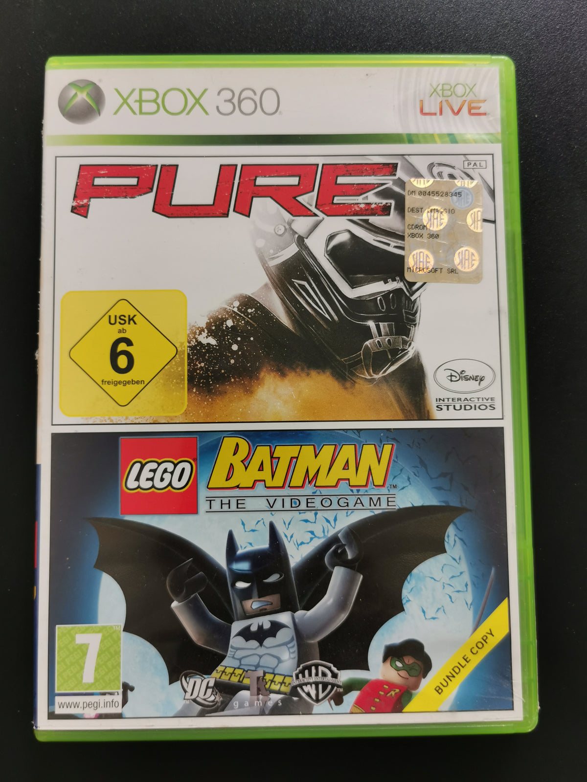 Pure + LEGO Batman: The Videogame (Xbox 360)