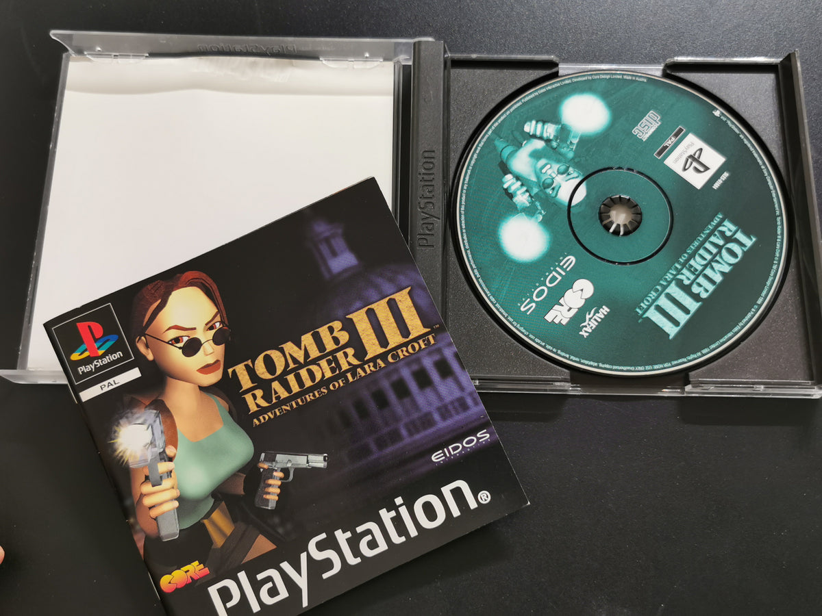Tomb Raider III: Adventures of Lara Croft (PS1)