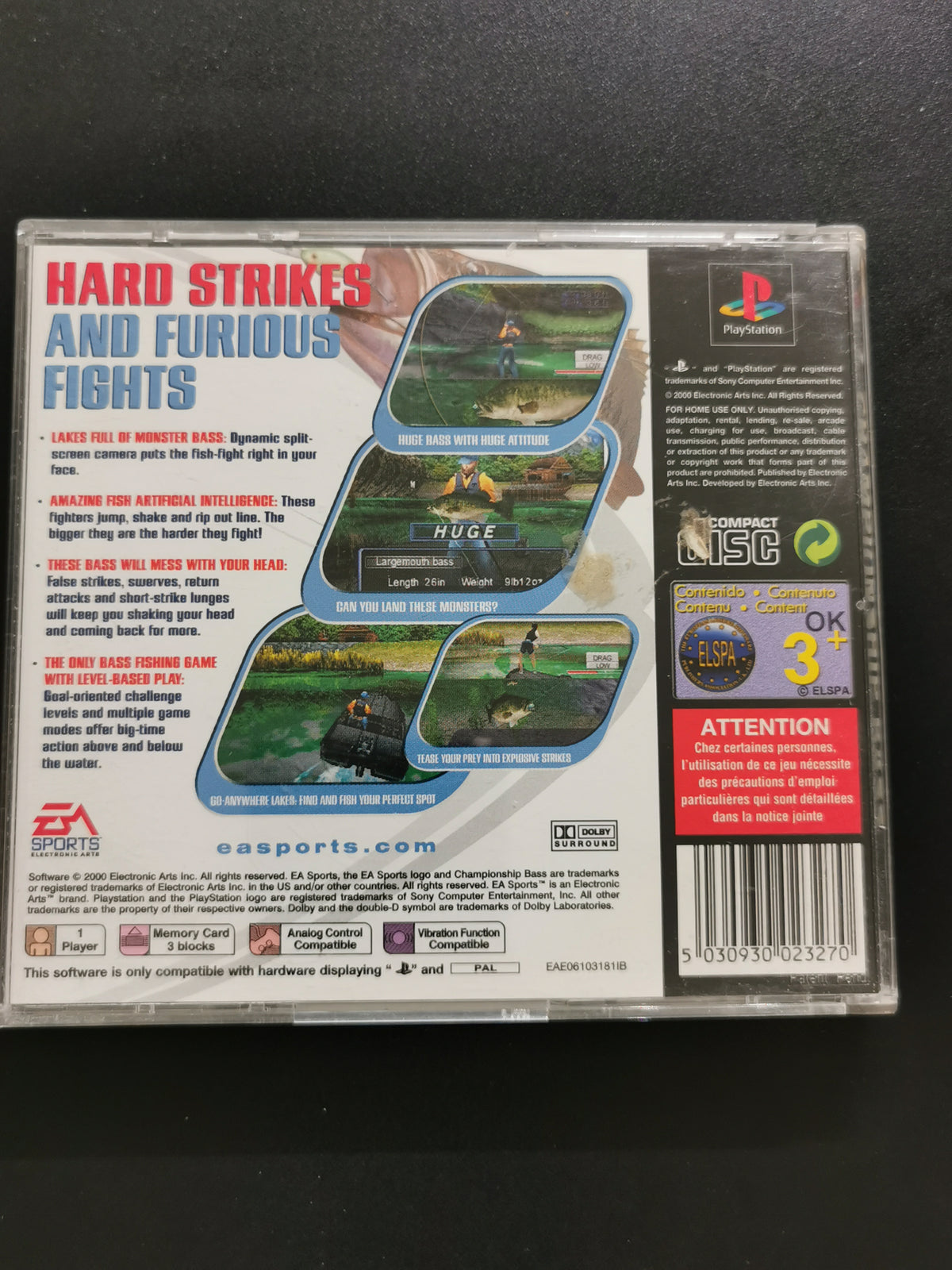 Championship Bass (PS1)