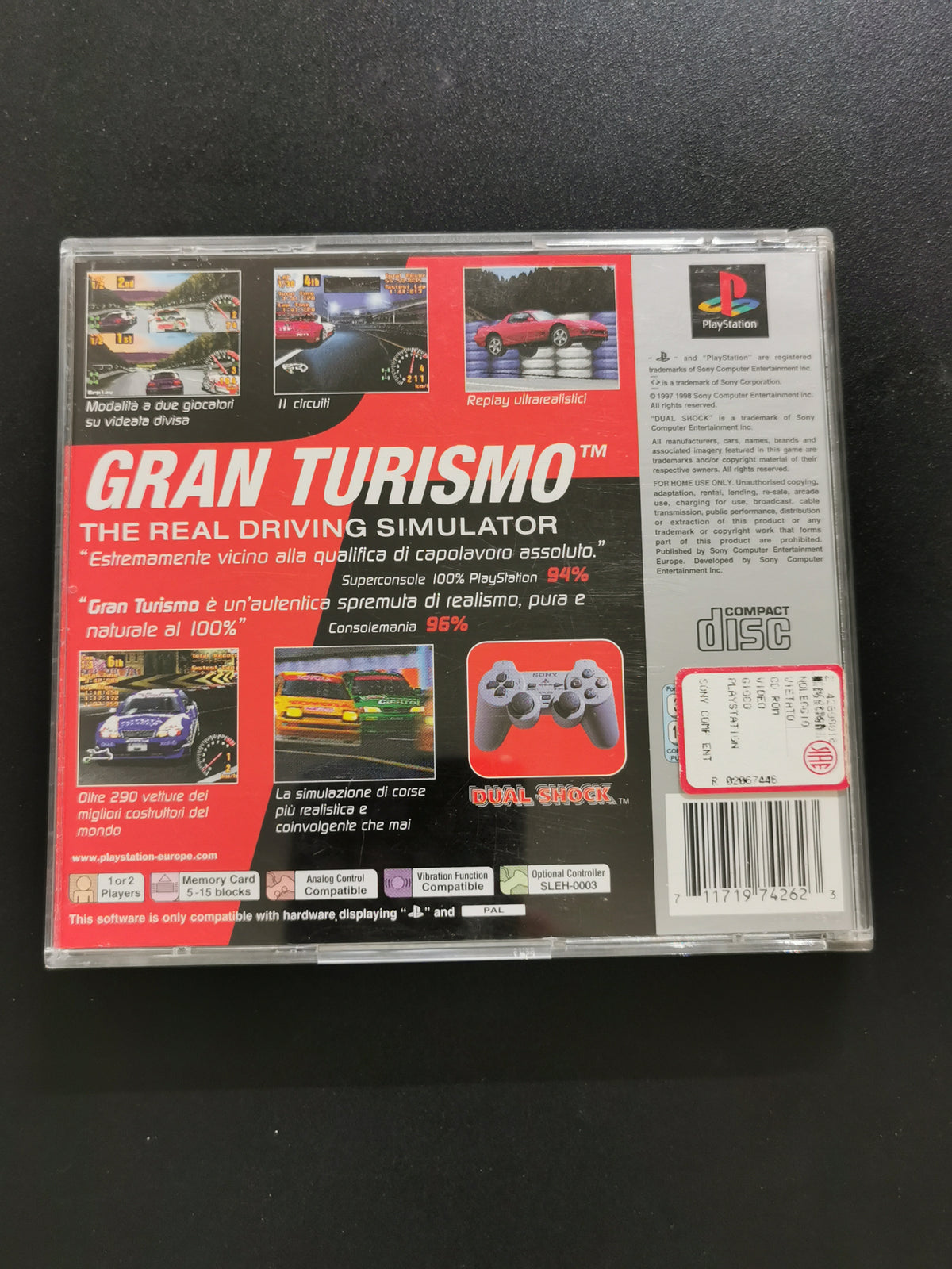 Gran Turismo (PS1) – Platinum