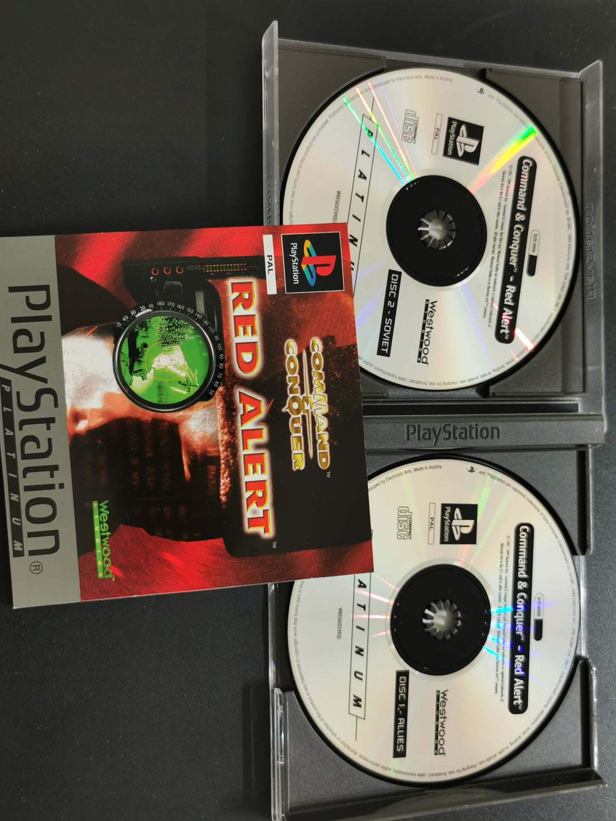 Command & Conquer: Red Alert (PS1) – Platinum