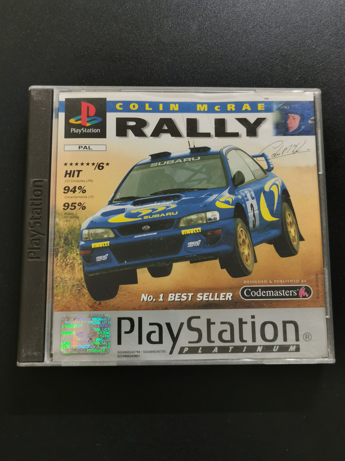 Colin McRae Rally Platinum (PS1)