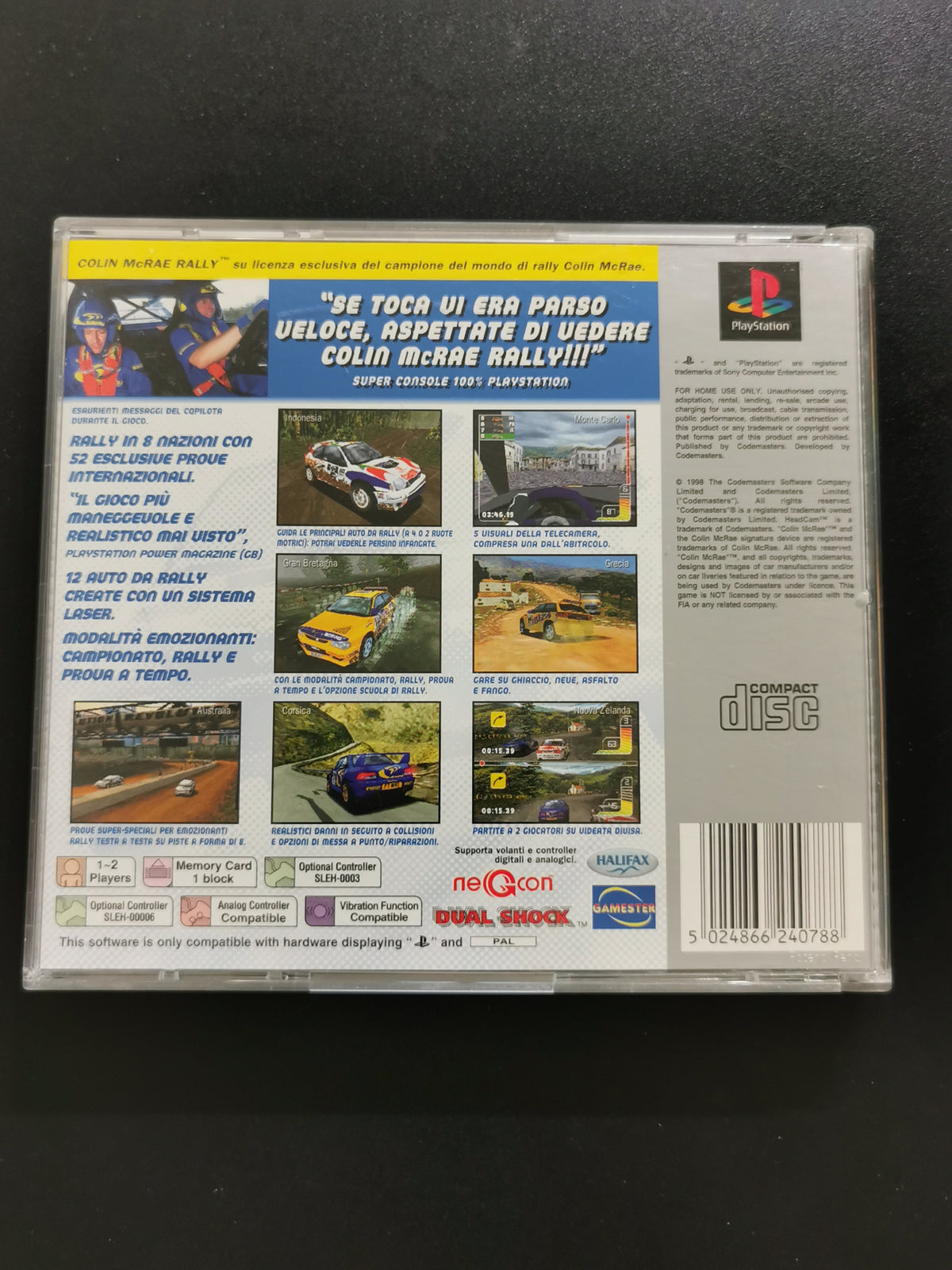 Colin McRae Rally Platinum (PS1)