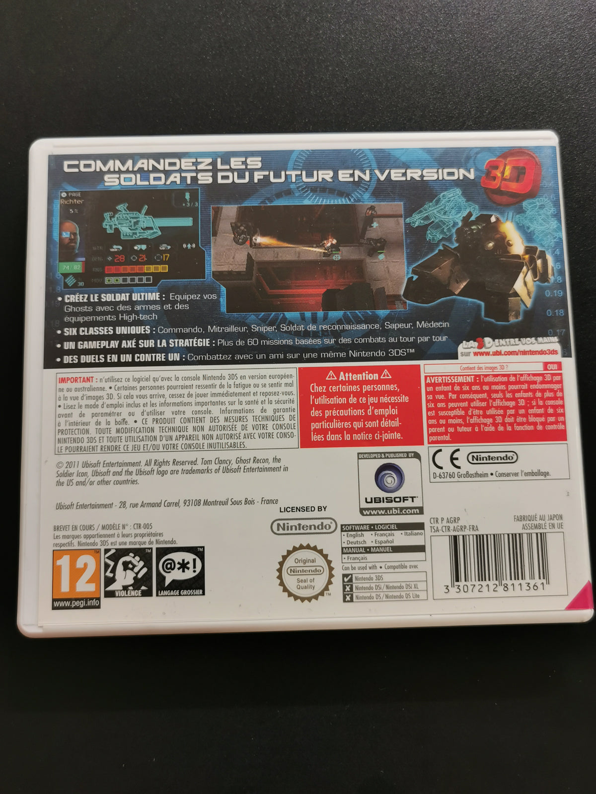 Tom Clancy’s Ghost Recon: Shadow Wars (3DS)
