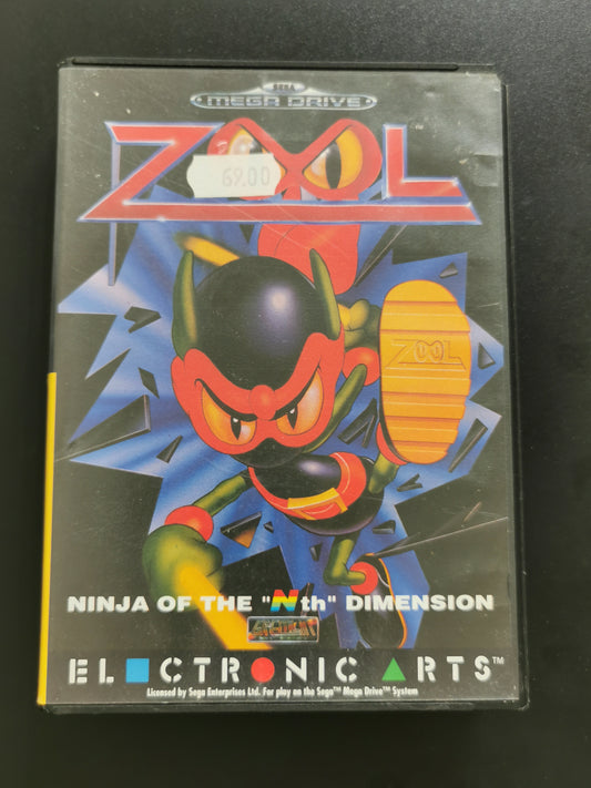 Zool: Ninja of the “Nth” Dimension (Mega Drive) – Senza manuale