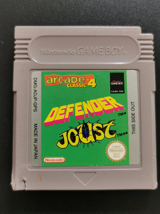 Arcade Classic No. 4: Defender / Joust (Game Boy) - Loose