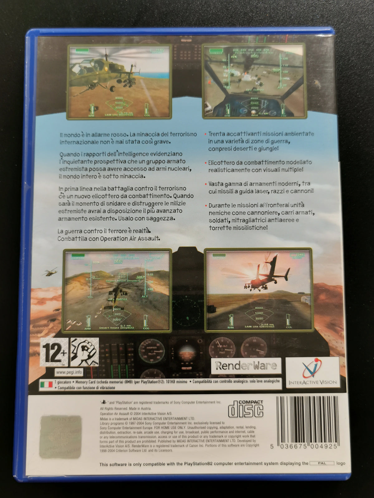 Operation Air Assault (PS2)