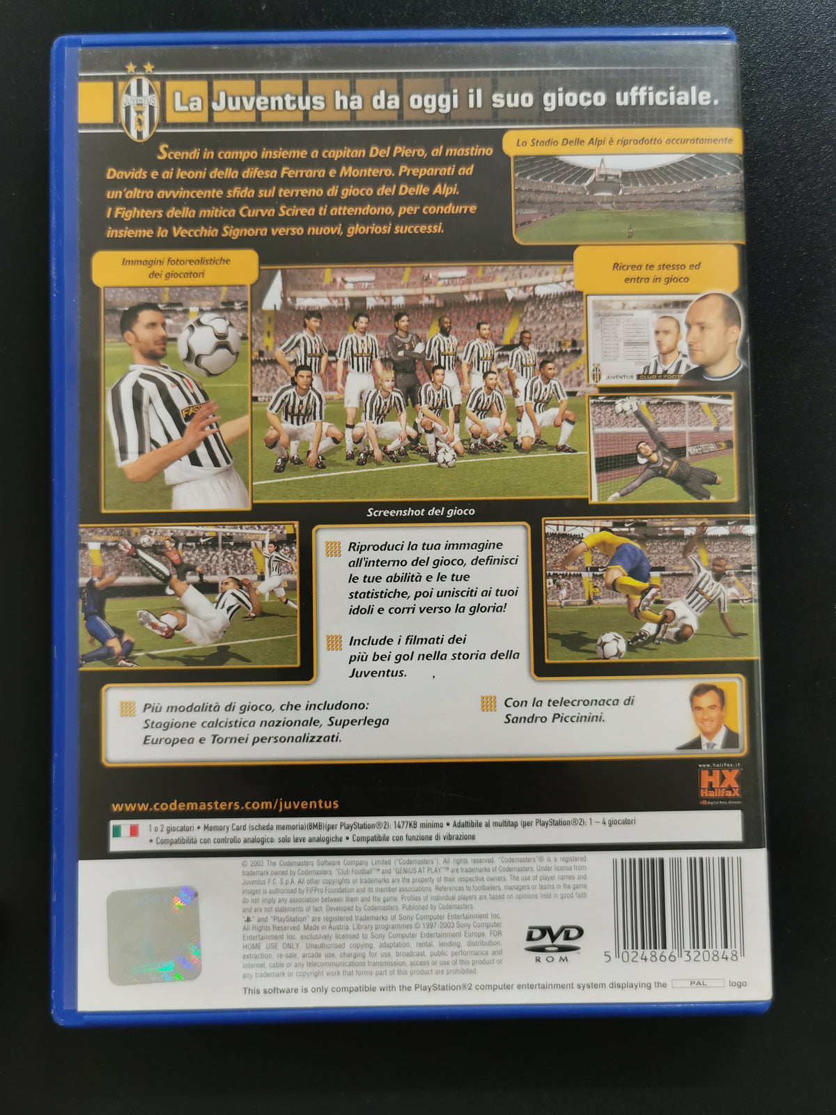 Club Football: Juventus – Stagione 2003/2004 (PS2)