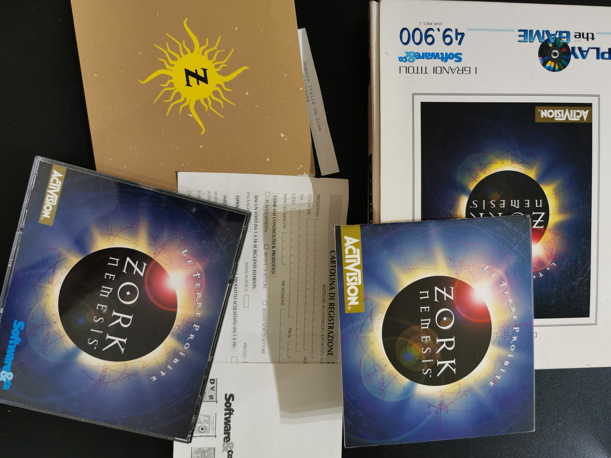 Zork Nemesis: Le Terre Proibite (PC) - Big Box