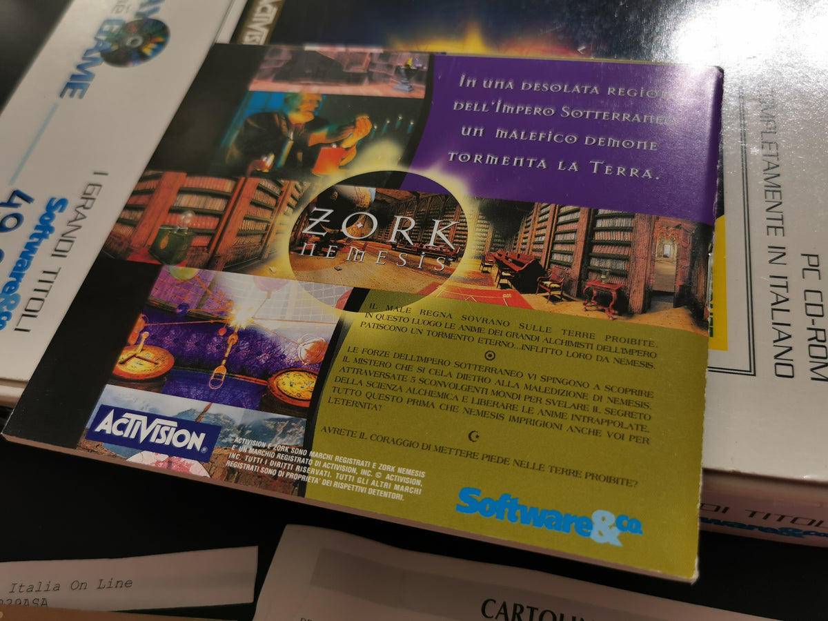 Zork Nemesis: Le Terre Proibite (PC) - Big Box