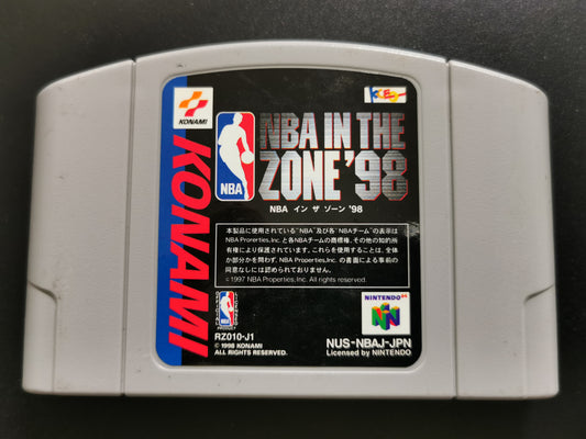 NBA In The Zone ’98 (Nintendo 64) – Loose – JAP