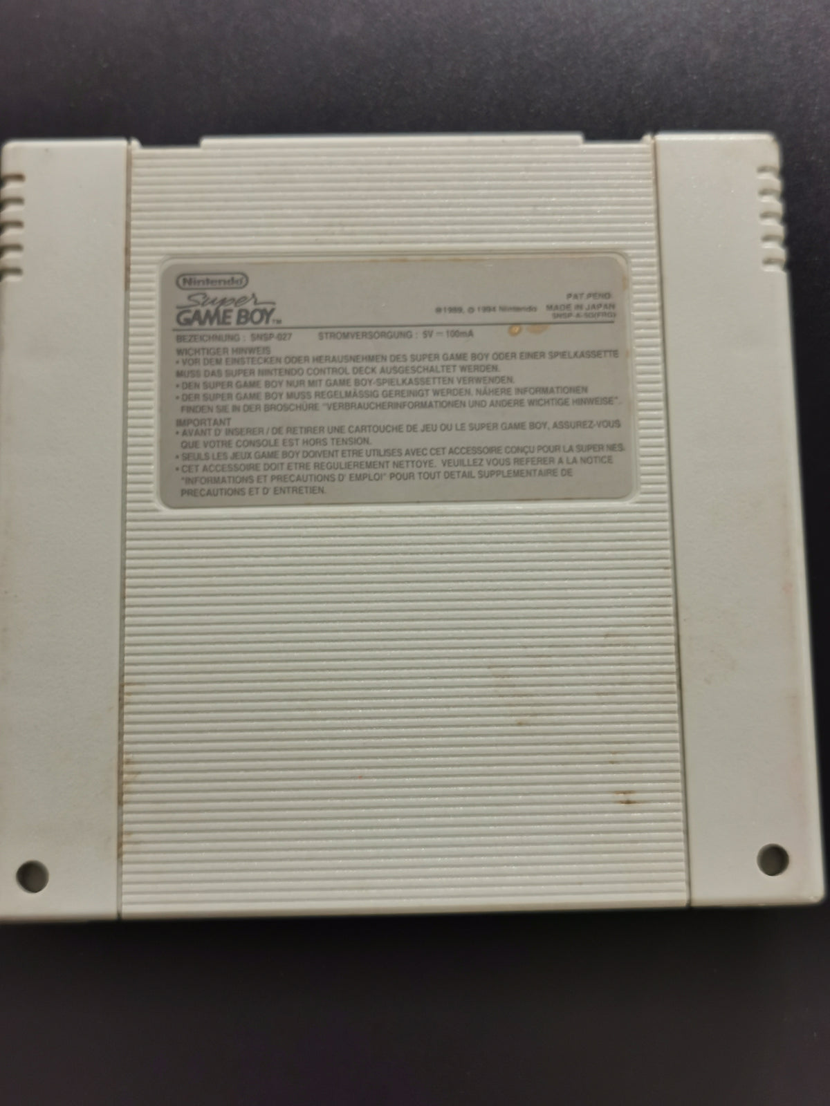 Super Game Boy (SNES) – Loose