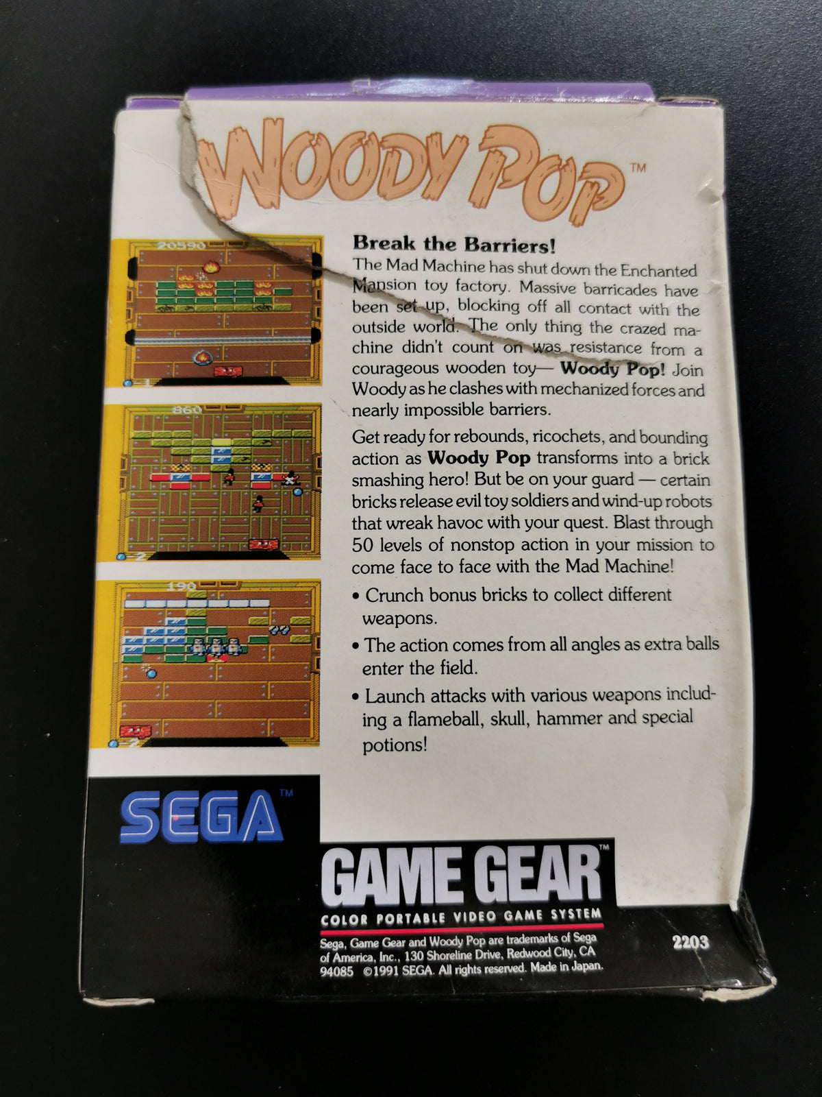 Woody Pop (Game Gear)