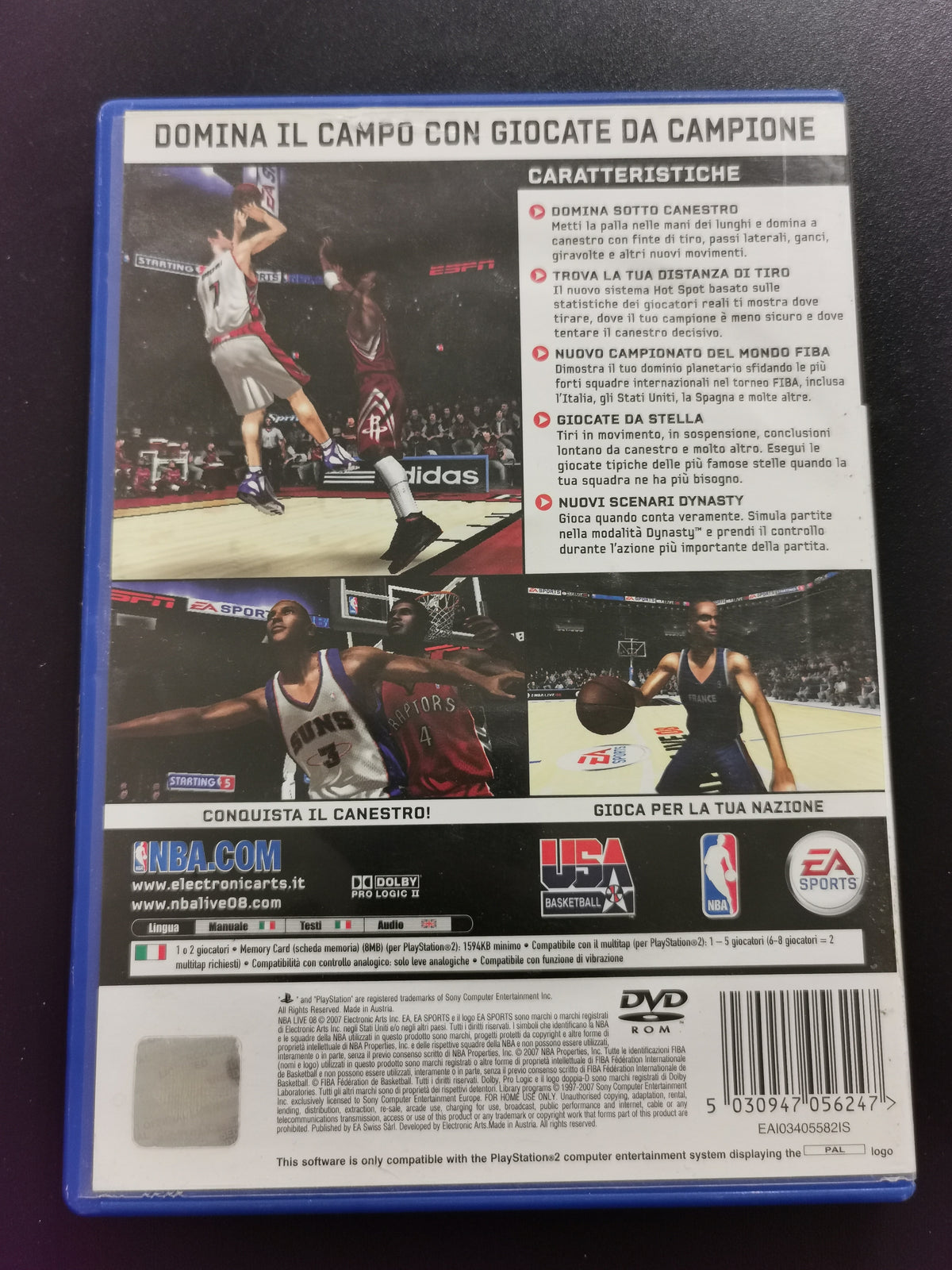 NBA Live 08 (PS2)