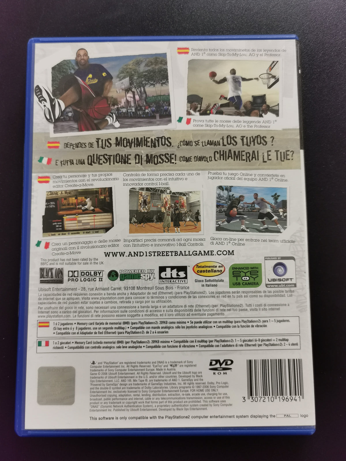 AND 1 Streetball (PS2)