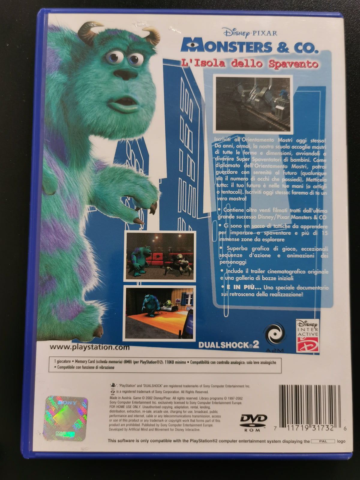 Monsters & Co. L’Isola dello Spavento (PS2)