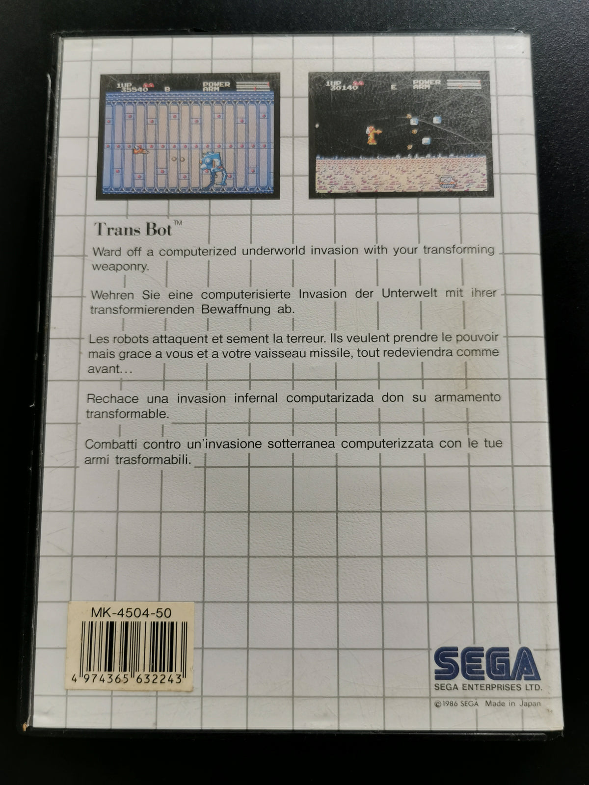 TransBot (Master System)