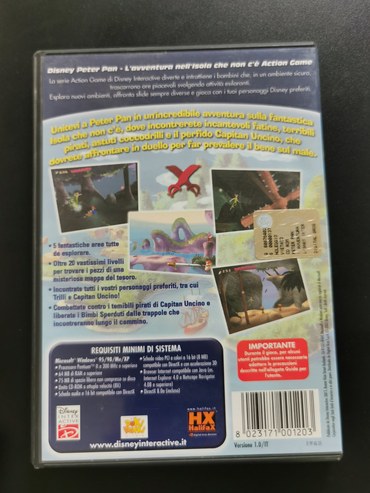 Peter Pan: L’avventura nell’Isola che non c’è (PC)
