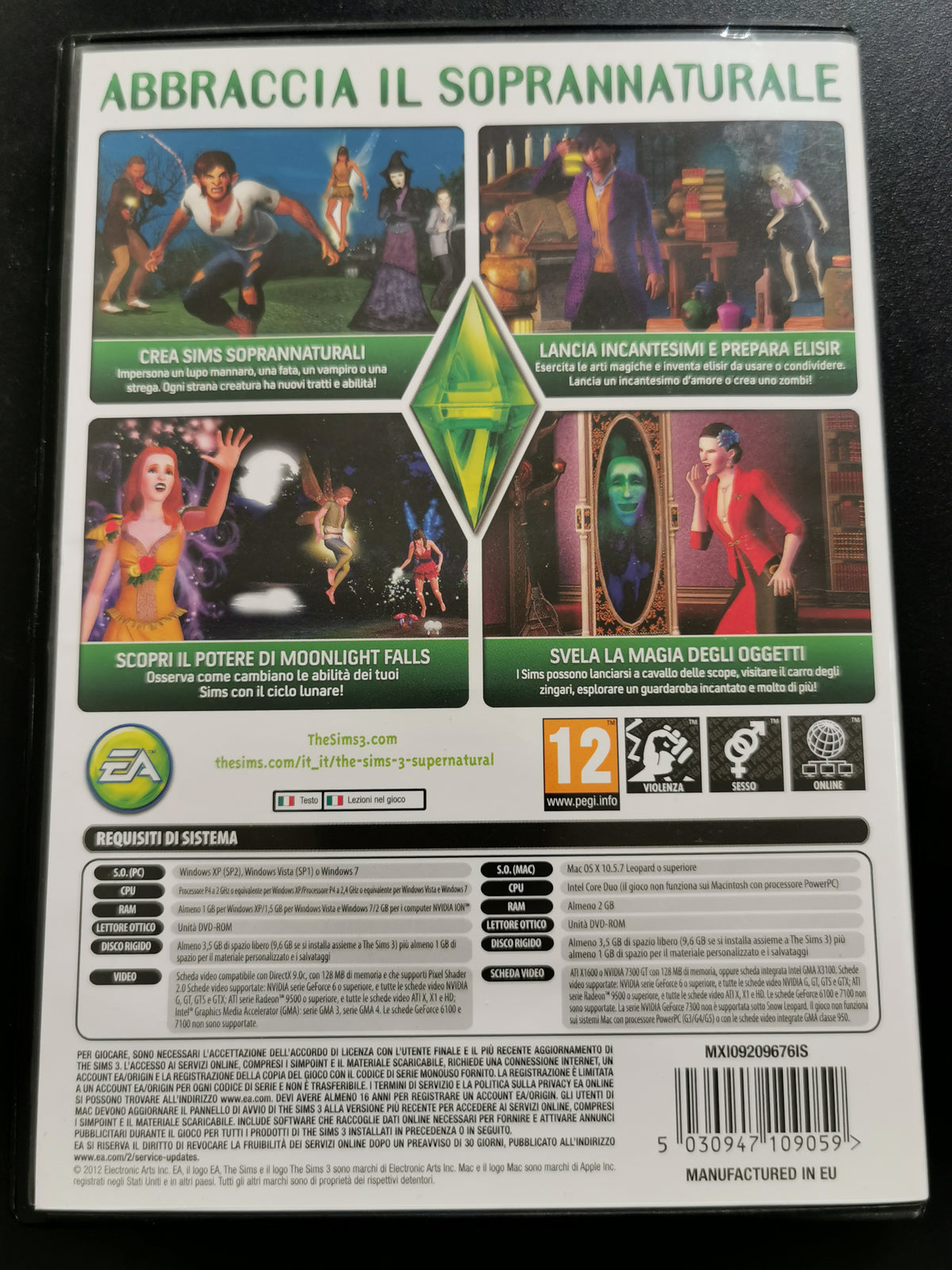 The Sims 3: Supernatural Expansion Pack (PC)