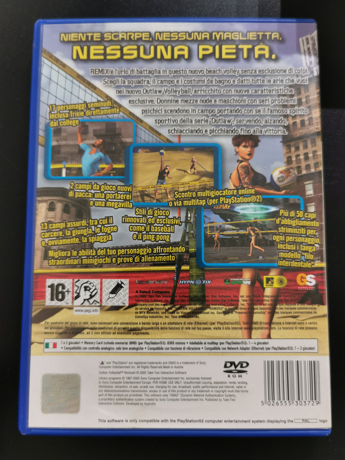 Outlaw Volleyball Remixed (PS2)