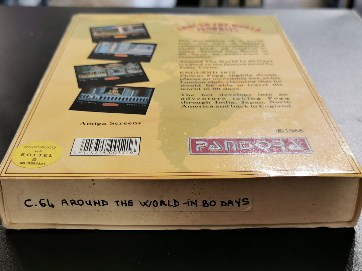 Around the World in 80 Days (Commodore 64/128)