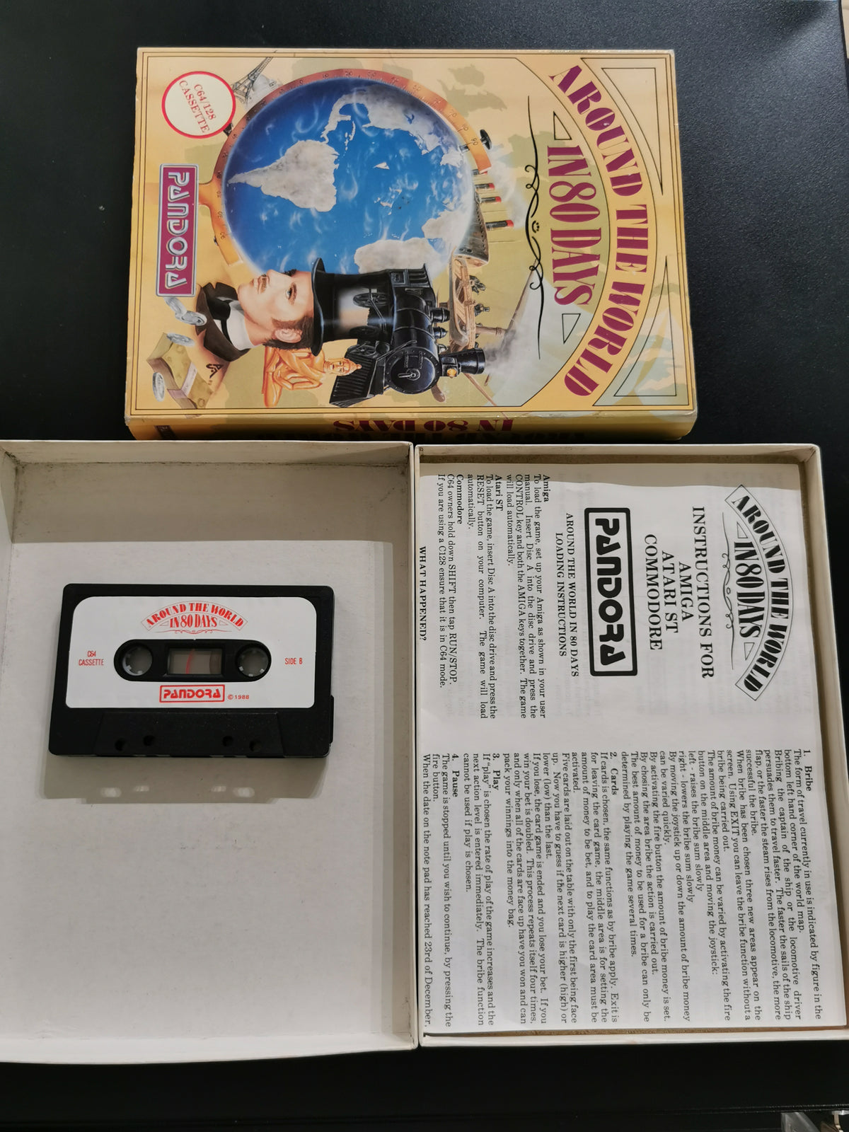 Around the World in 80 Days (Commodore 64/128)