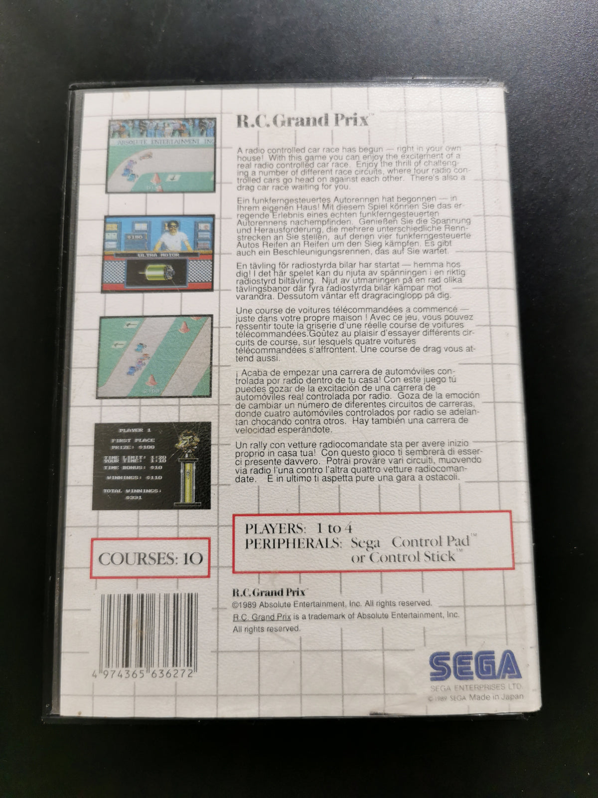 R.C. Grand Prix (Sega Master System)