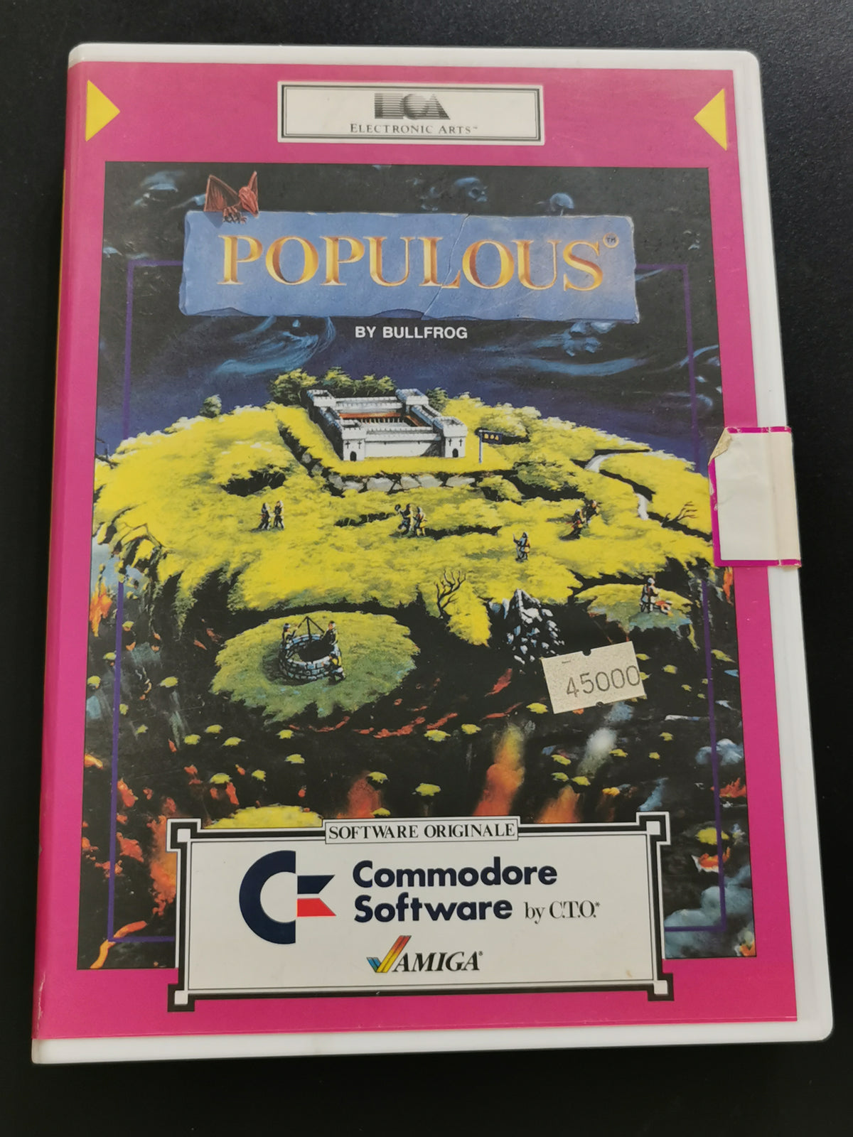 Populous (Amiga) – Edizione Italiana C.T.O.