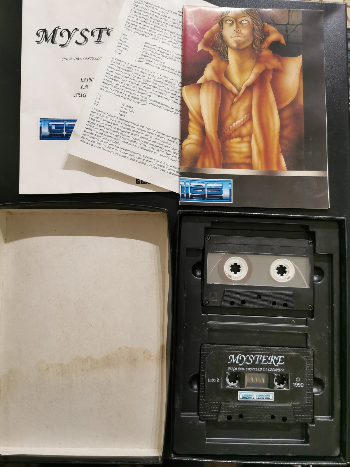 Mystere: Fuga dal Castello di Lockness (Commodore 64)