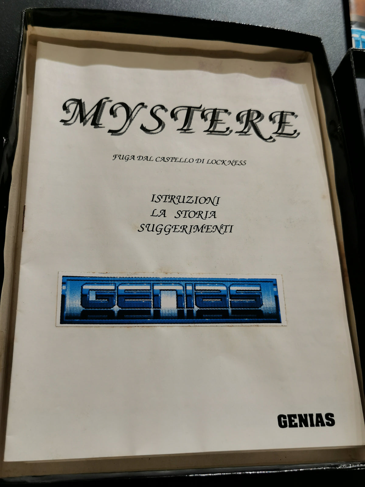 Mystere: Fuga dal Castello di Lockness (Commodore 64)