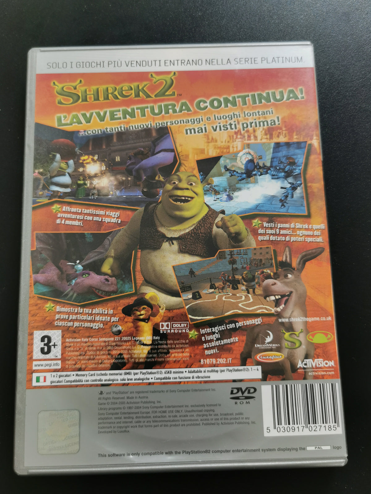 Shrek 2 - Platinum (PS2)