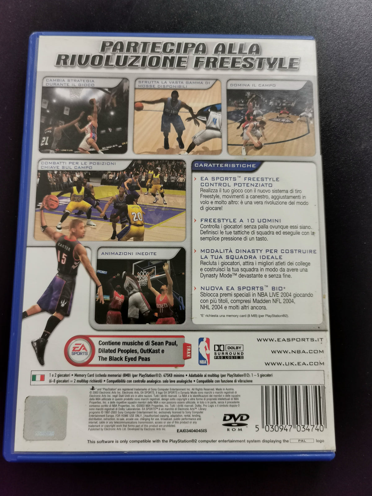 NBA Live 2004 (PS2)