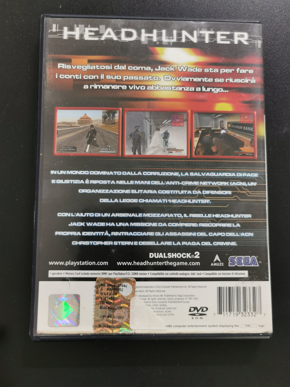 Headhunter (PS2)