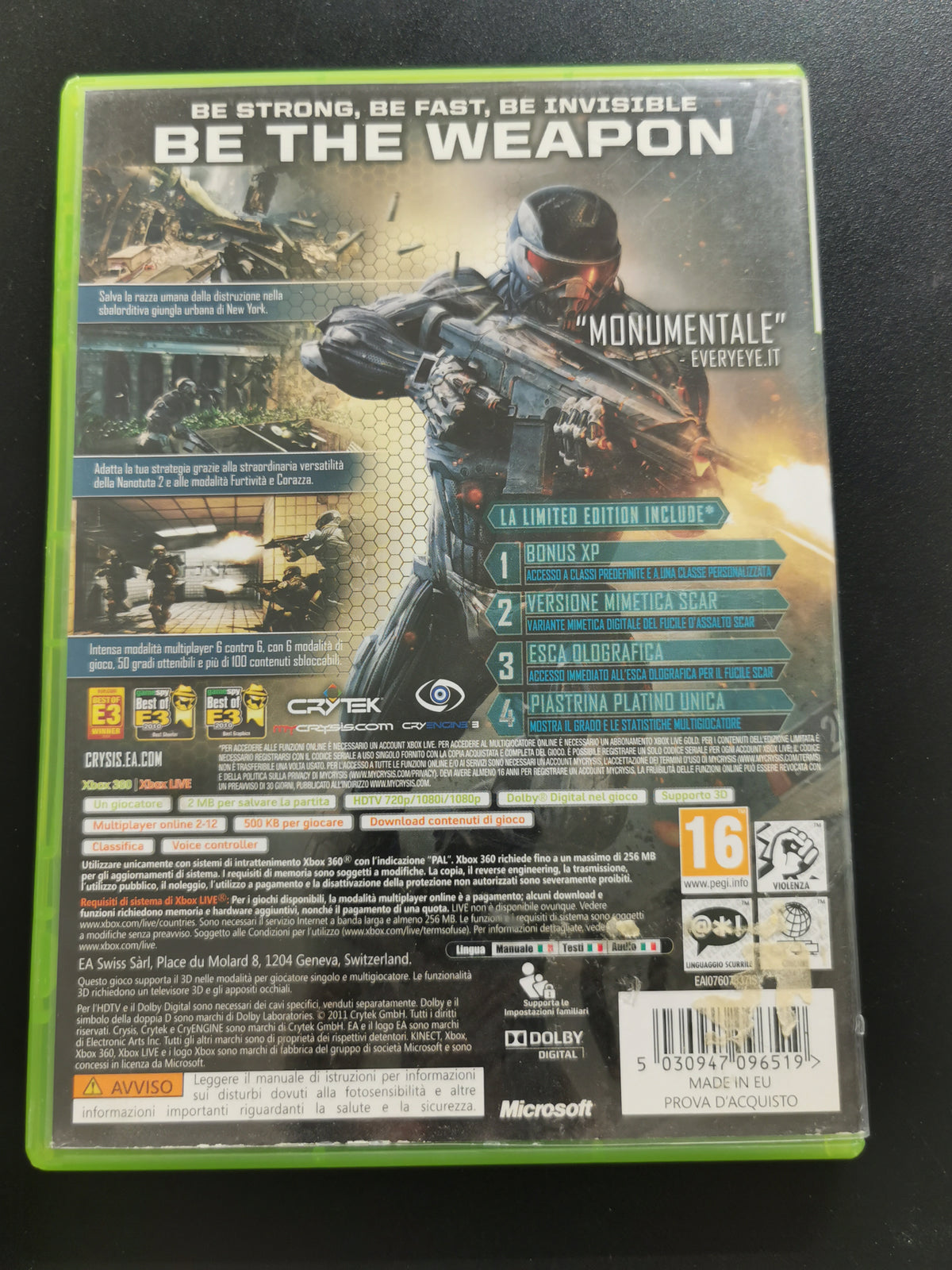 Crysis 2 (Xbox 360)