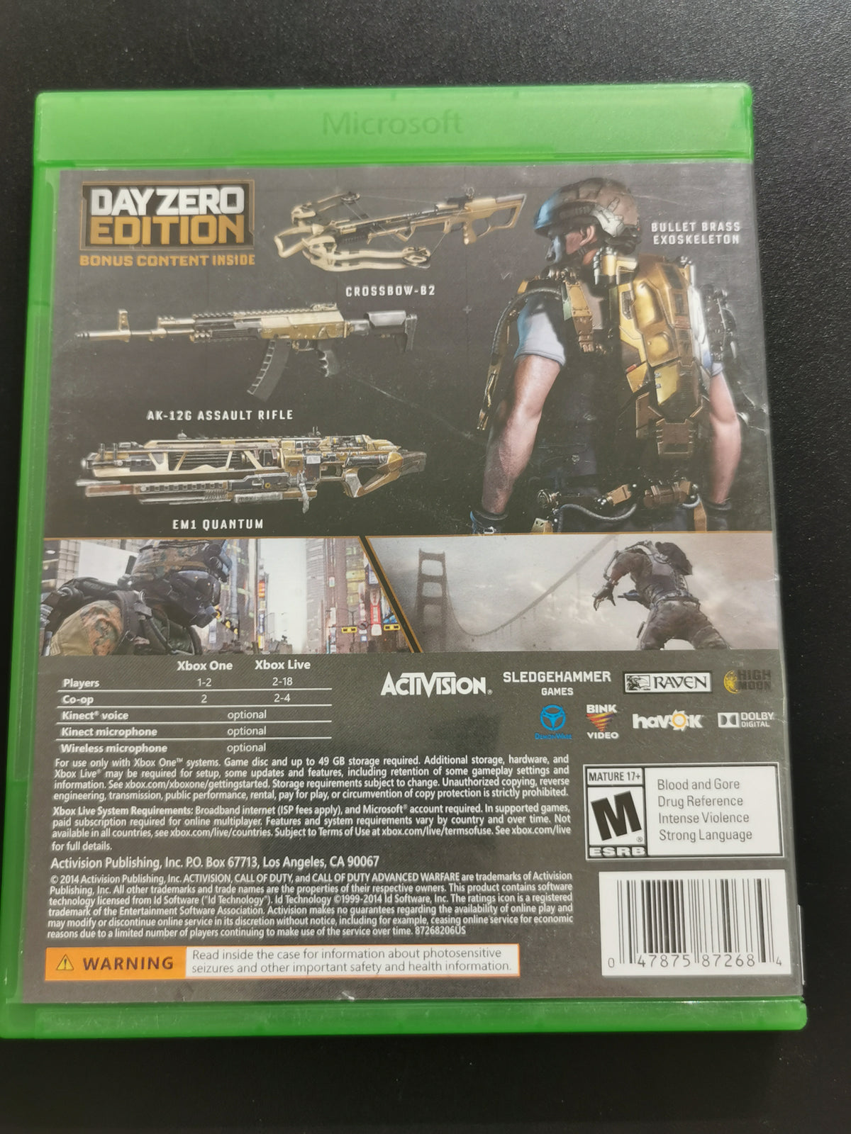 Call of Duty: Advanced Warfare (Xbox One)