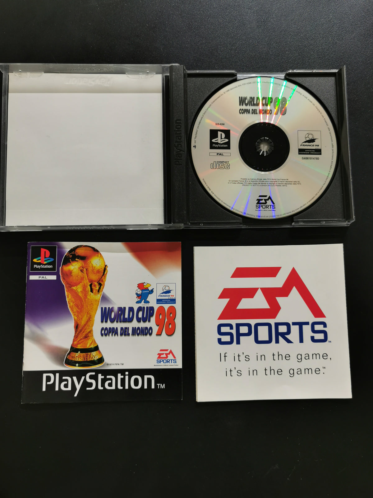 World Cup 98: Coppa del Mondo (PS1)