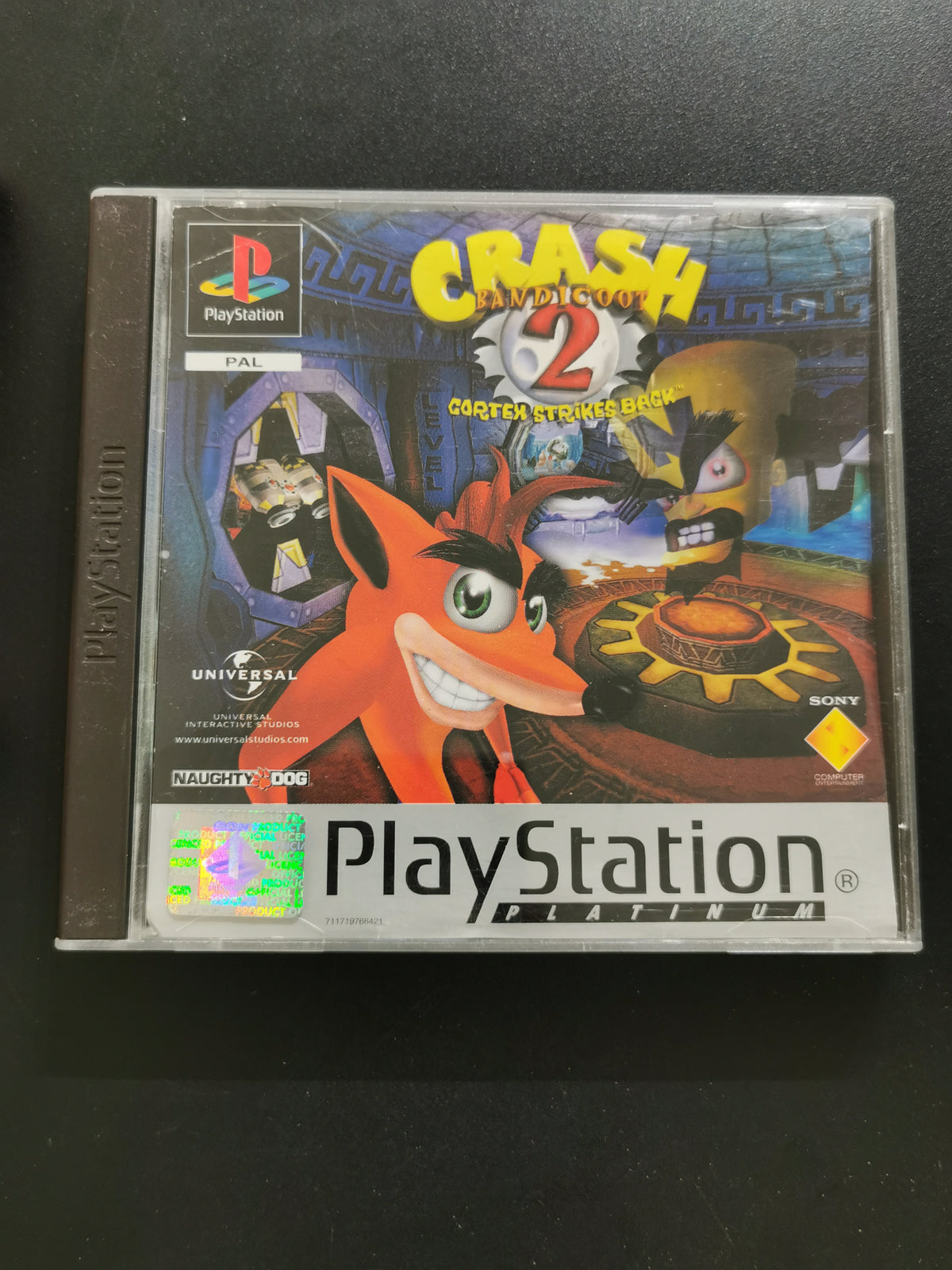 Crash Bandicoot 2: Cortex Strikes Back (PS1) – Platinum