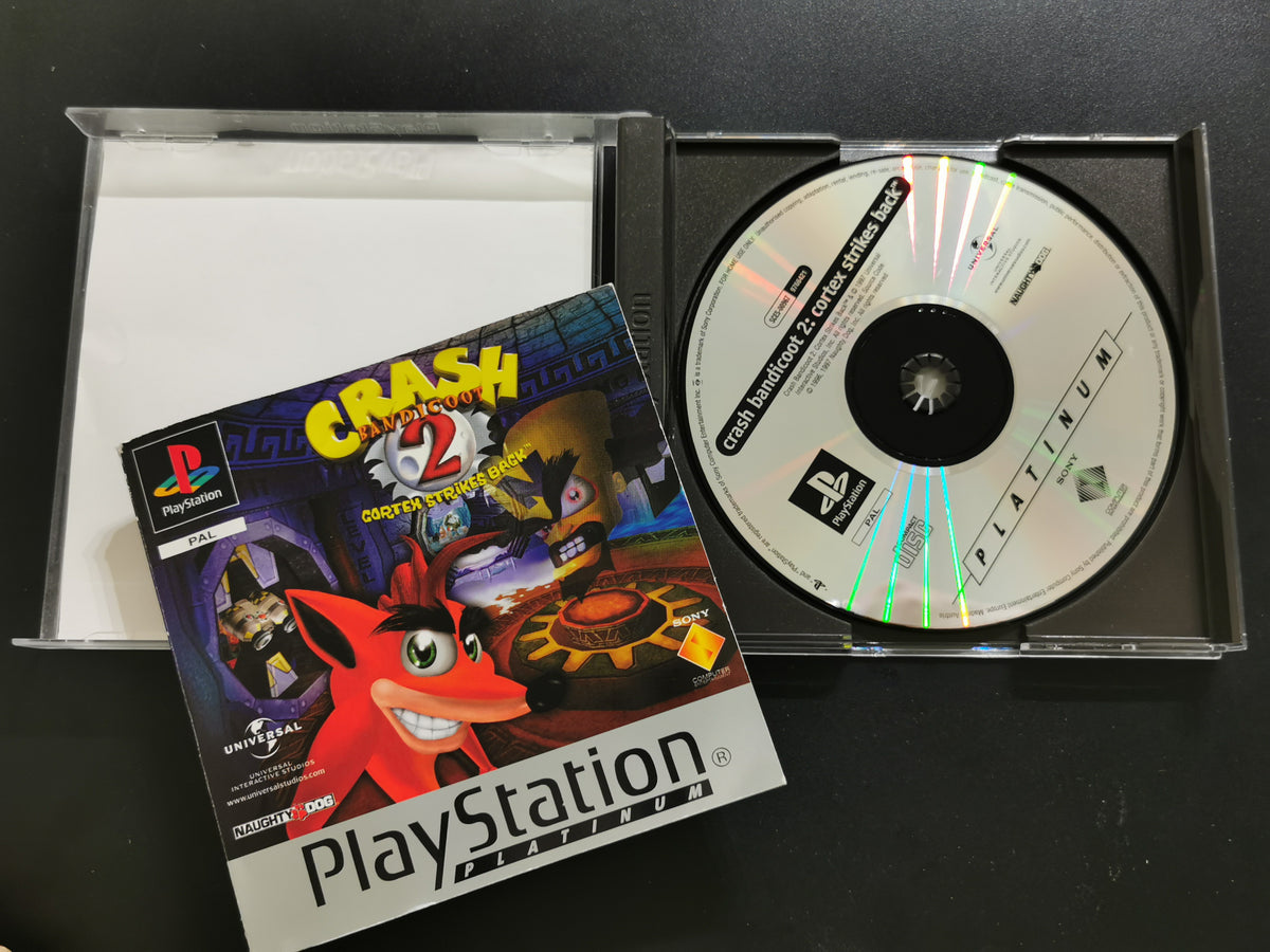 Crash Bandicoot 2: Cortex Strikes Back (PS1) – Platinum