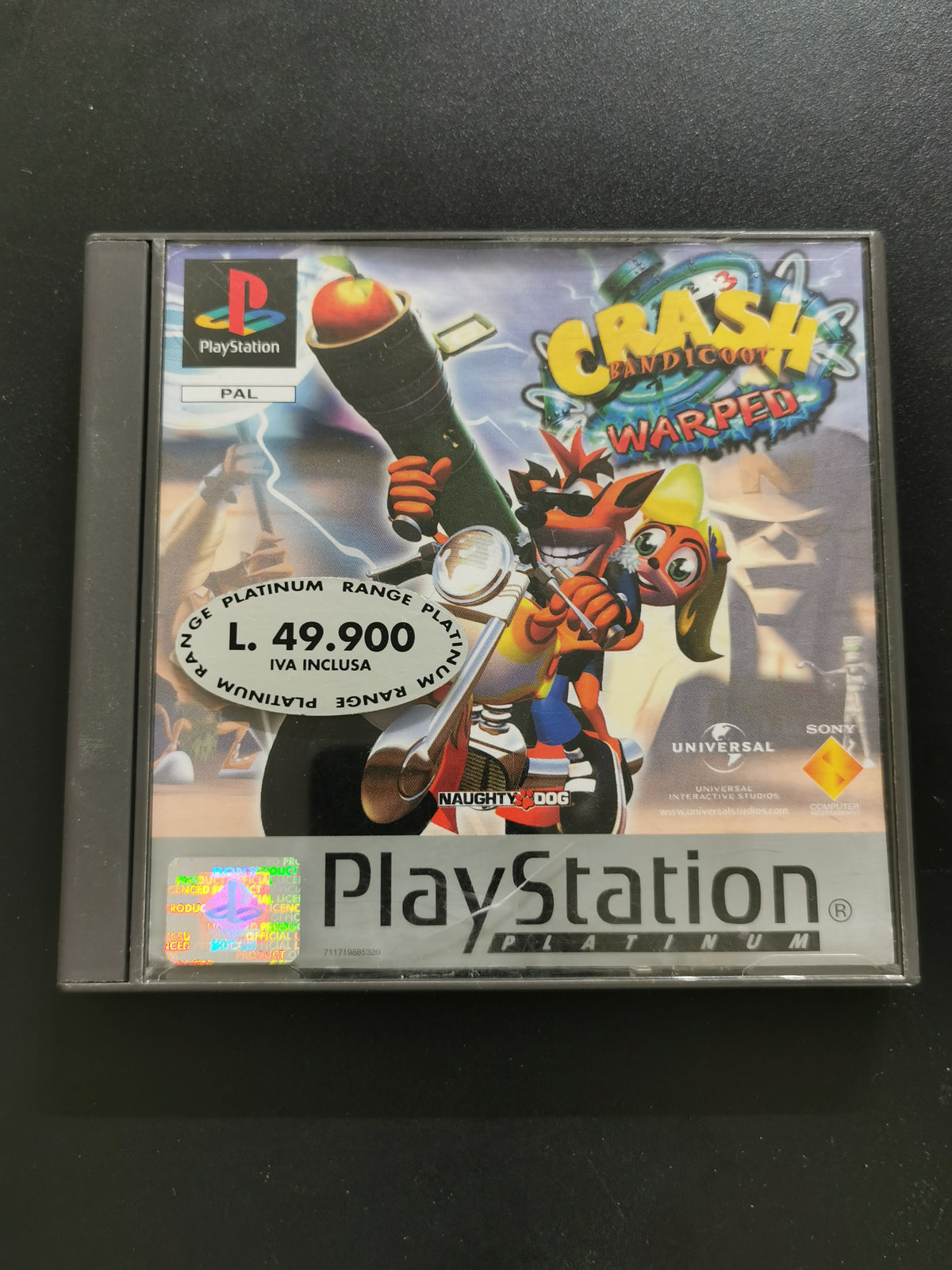 Crash Bandicoot 3: Warped (PS1) – Platinum