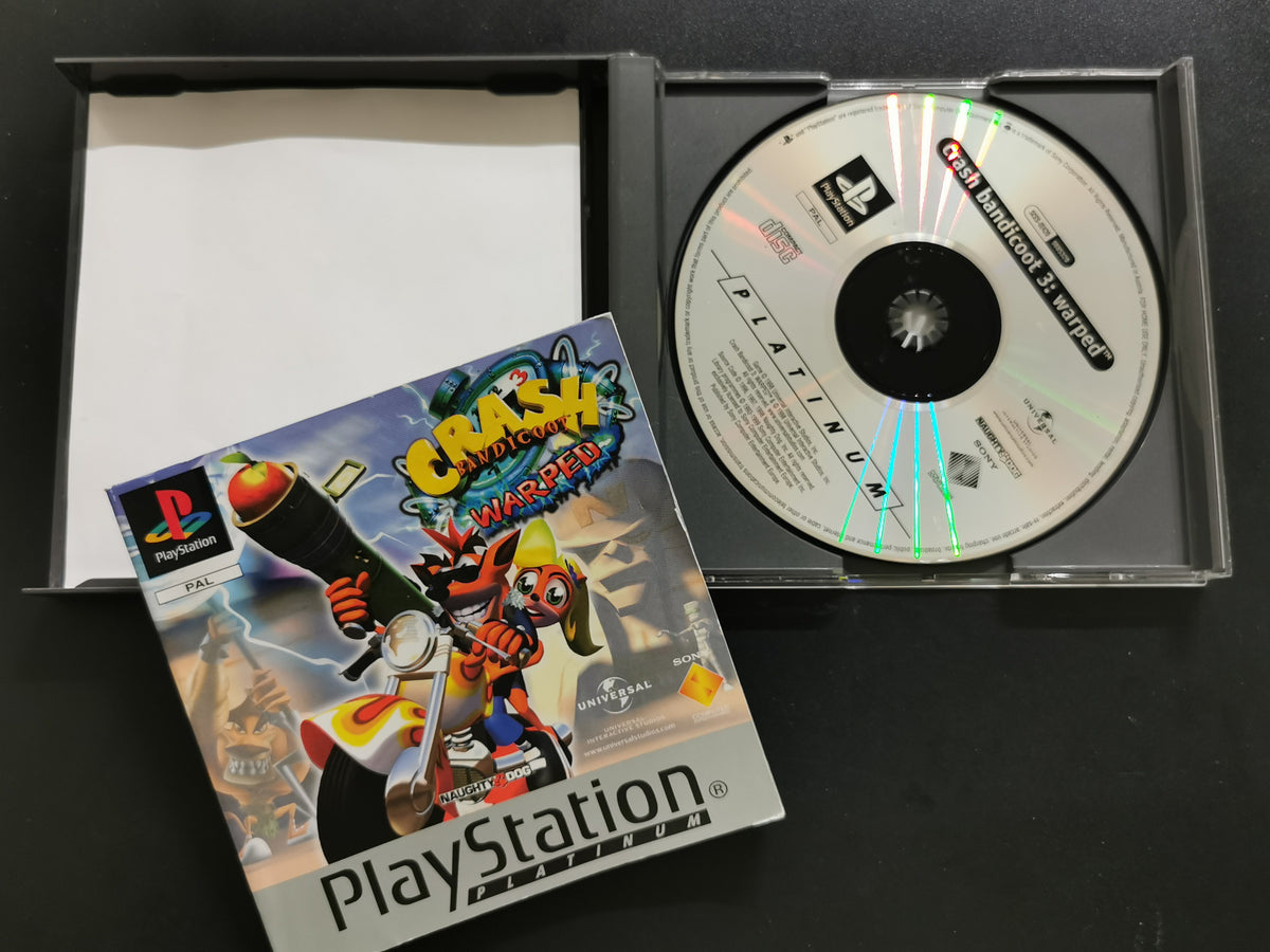 Crash Bandicoot 3: Warped (PS1) – Platinum