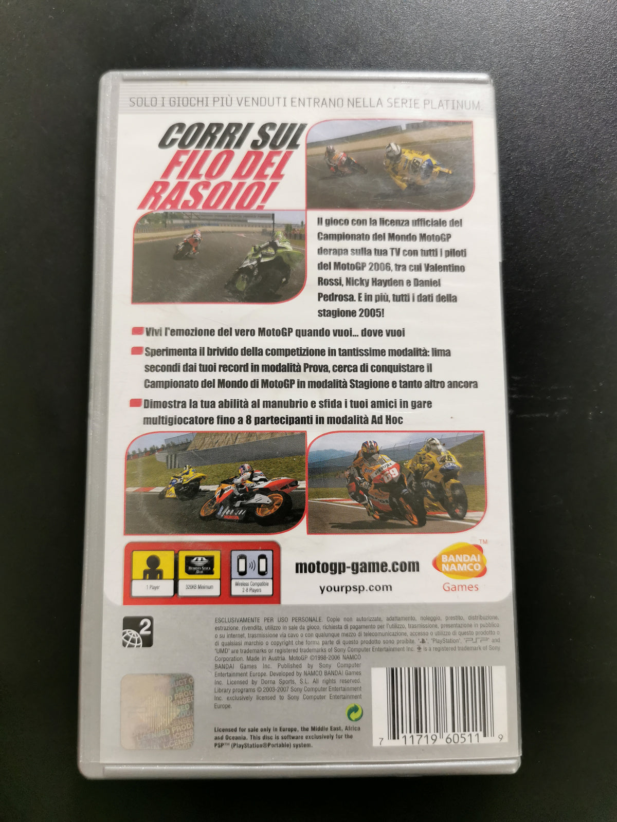 MotoGP (PSP) – Platinum