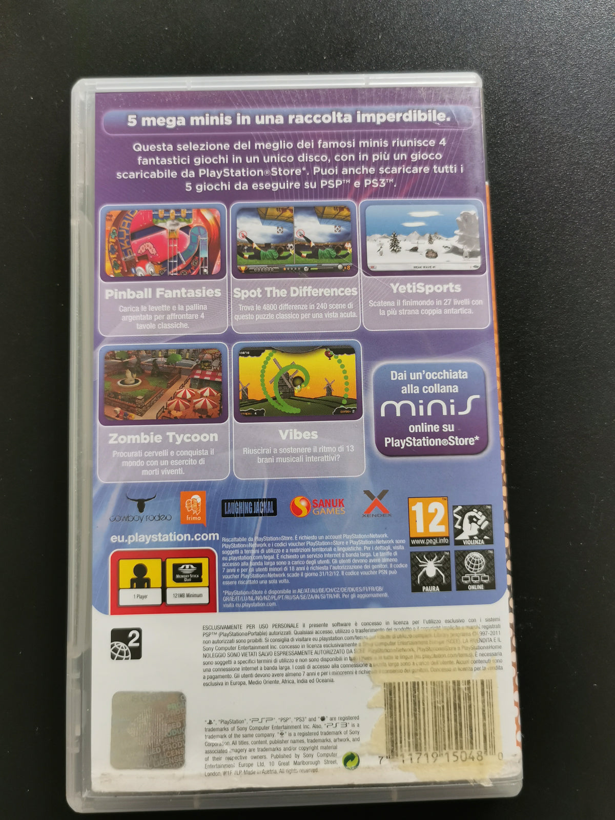 Mega Minis Volume 1 (PSP)